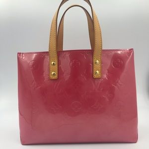 Louis Vuitton Pink Vernis Reade PM